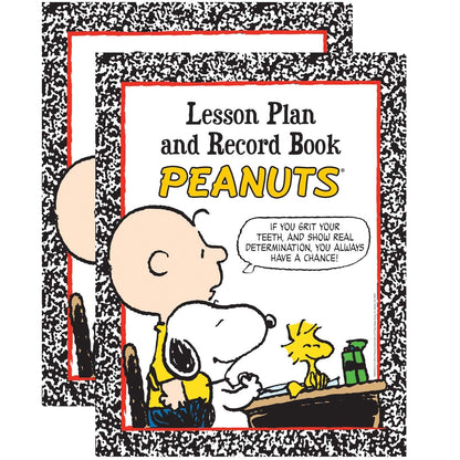 Peanuts® Lesson Plan & Record Book, Pack of 2 - Loomini