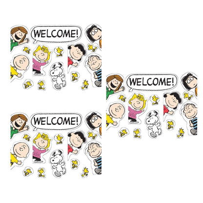 Peanuts® Welcome Go-Arounds®, 15 Pieces Per Set, 3 Sets - Loomini