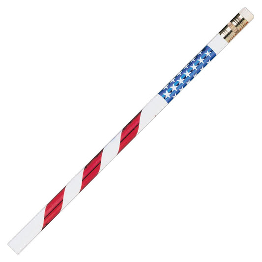Pencils Stars & Stripes, 12 Per Pack, 12 Packs - Loomini