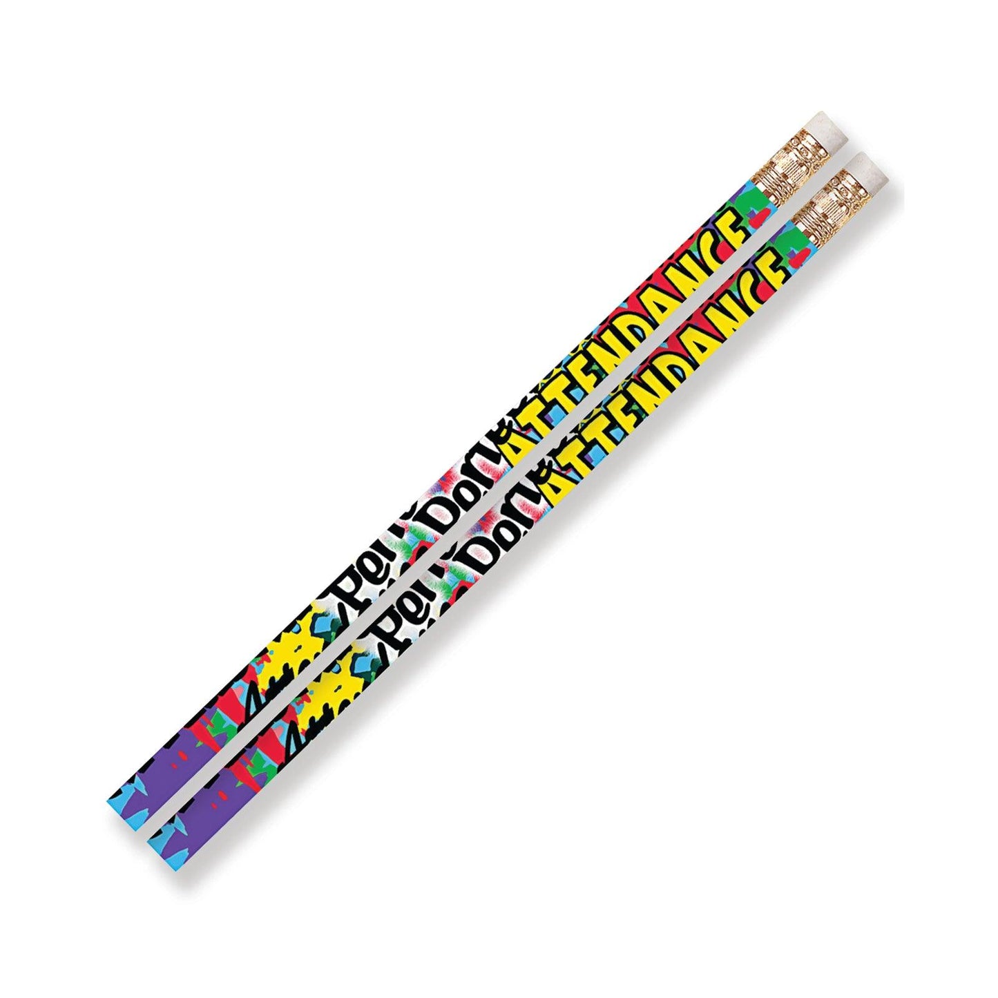 Perfect Attendance Motivational Pencil, Pack of 144 - Loomini