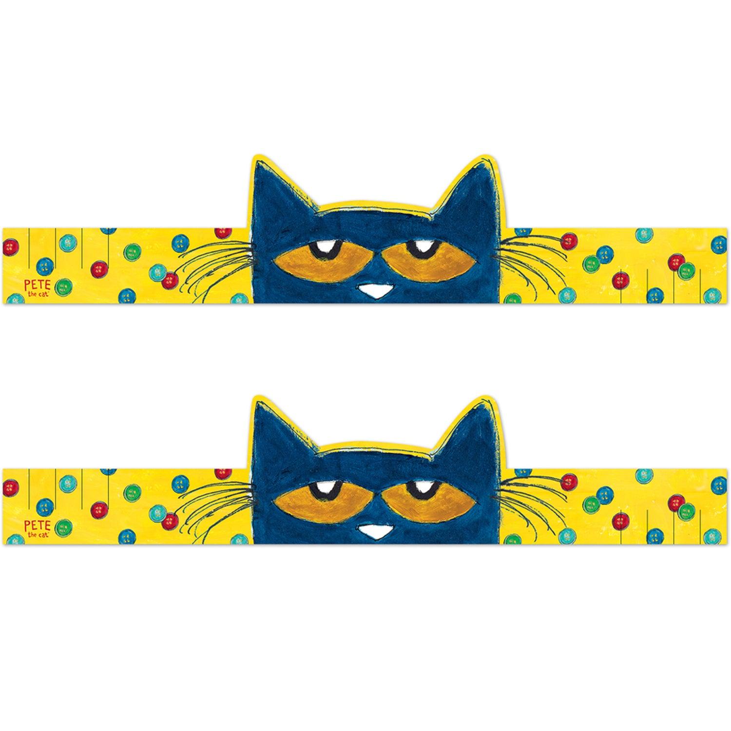 Pete the Cat Crowns, 30 Per Pack, 2 Packs - Loomini