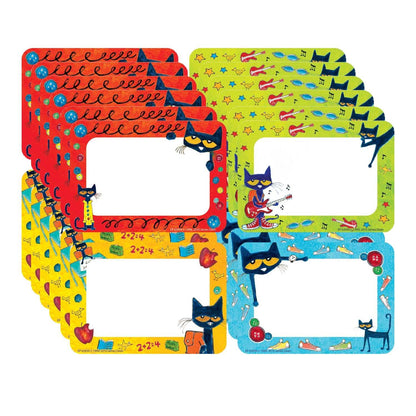 Pete the Cat Name Tags/ Labels, 36 Per Pack, 6 Packs - Loomini