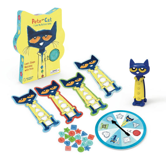 Pete the Cat® I Love My Buttons Game - Loomini