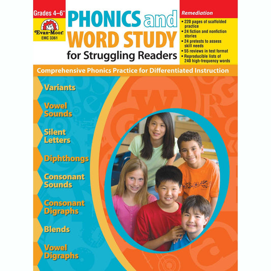 Phonics and Word Study for Struggling Readers Book - Loomini