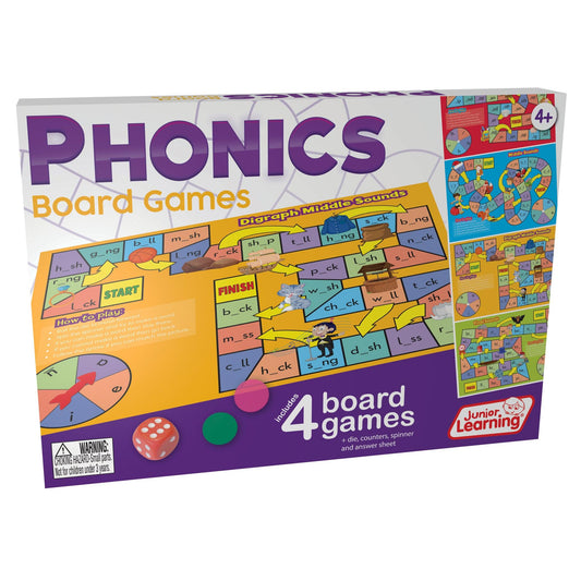 Phonics Board Games - Loomini