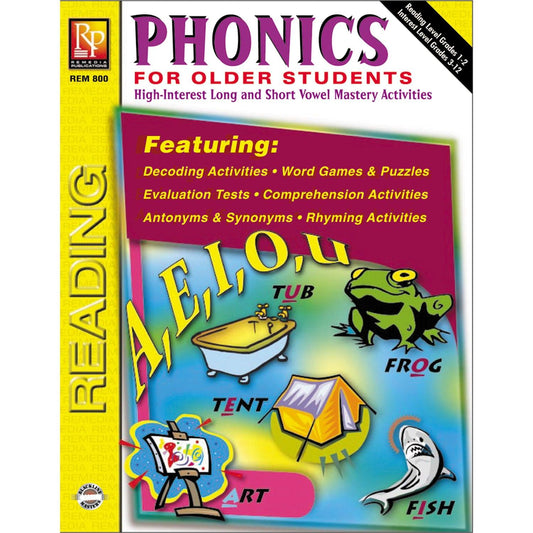 Phonics For Older Students Book - Loomini