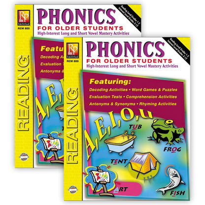 Phonics For Older Students Book, Pack of 2 - Loomini