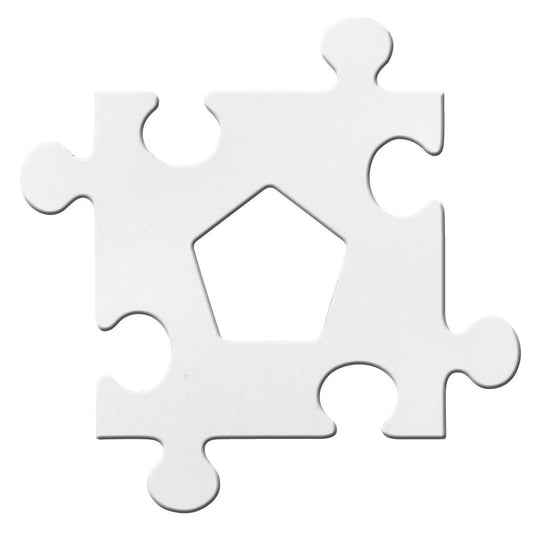 Picture Frame Puzzle Pieces, 24 Per Pack, 2 Packs - Loomini