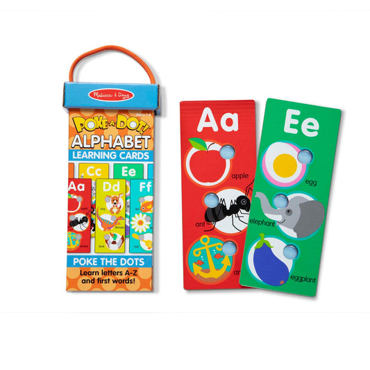 Poke-a-Dot Alphabet Learning Cards - Loomini