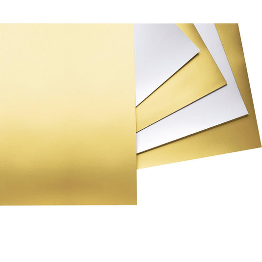 Poster Board, Gold, 22" x 28", 25 Sheets - Loomini