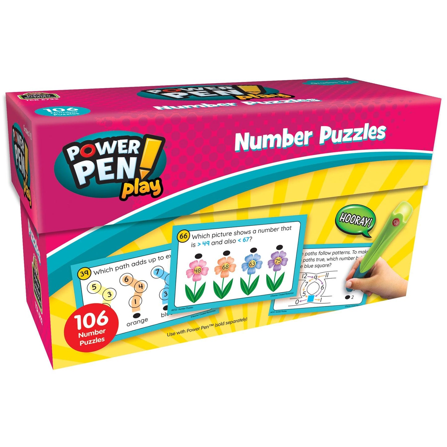 Power Pen® Play: Number Puzzles, Grade 1-2 - Loomini