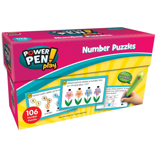 Power Pen® Play: Number Puzzles, Grade 1-2 - Loomini