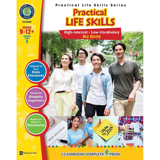 Practical Life Skills Big Book, Grade 9-12 - Loomini