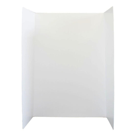 Premium Corrugated Plastic Project Board White, 36 x 48, Pack of 10 - Loomini