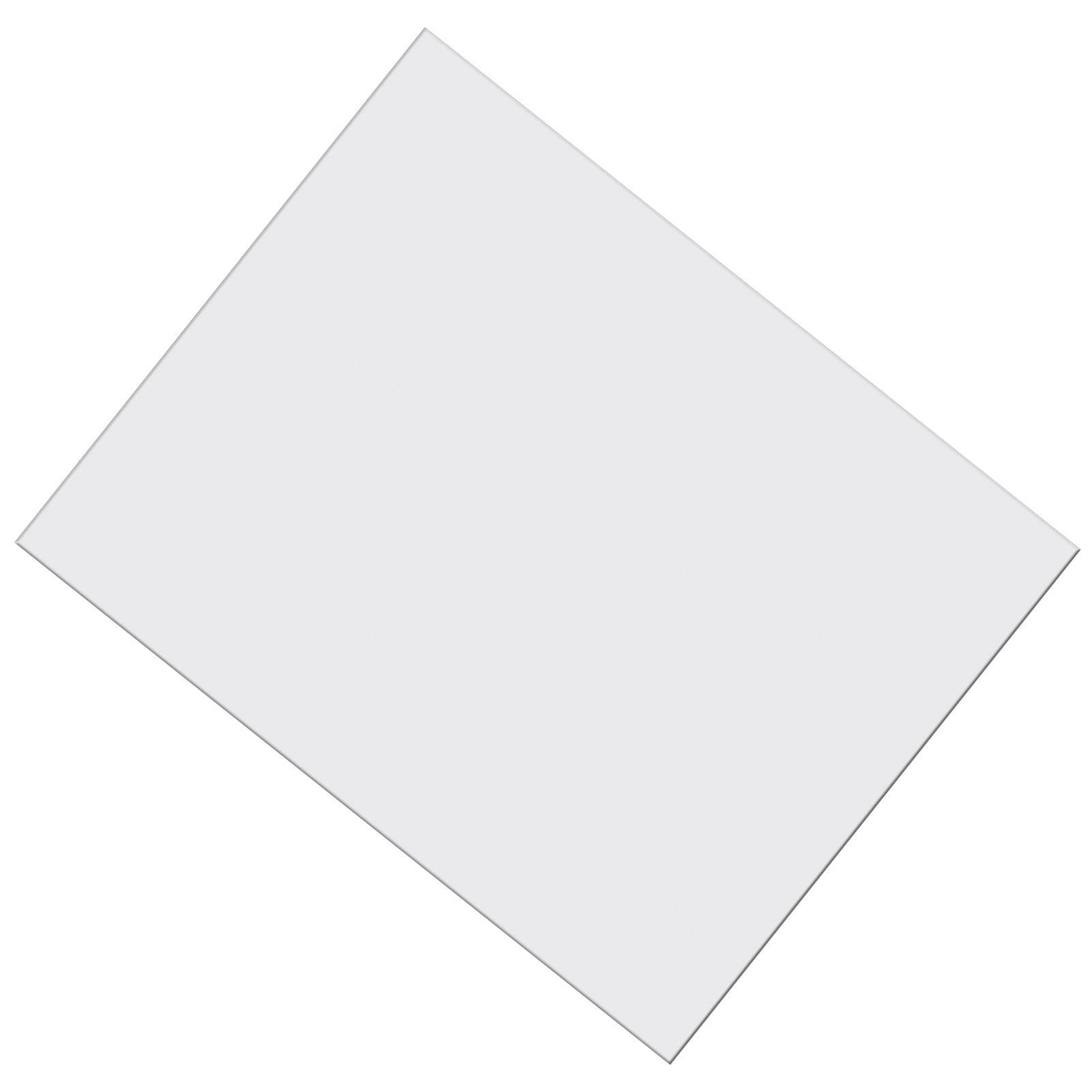 Premium Poster Board, White, 22" x 28", 25 Sheets - Loomini