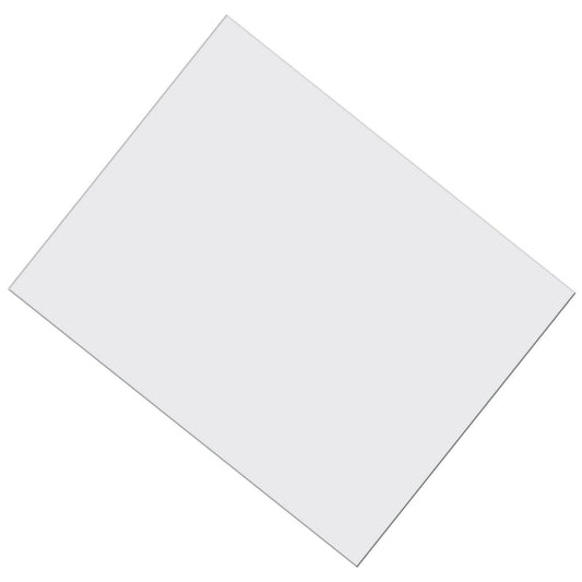 Premium Poster Board, White, 22" x 28", 25 Sheets - Loomini