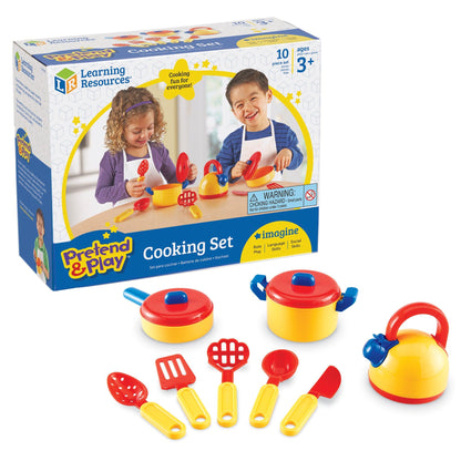 Pretend & Play® Cooking Set - Loomini