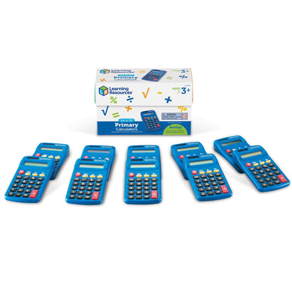 Primary Calculator, Set of 10 - Loomini