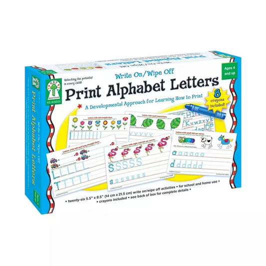 Print Alphabet Letters Manipulative, Grade PK-1 - Loomini