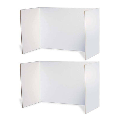 Privacy Boards, 48" x 16", 4 Per Pack, 2 Packs - Loomini