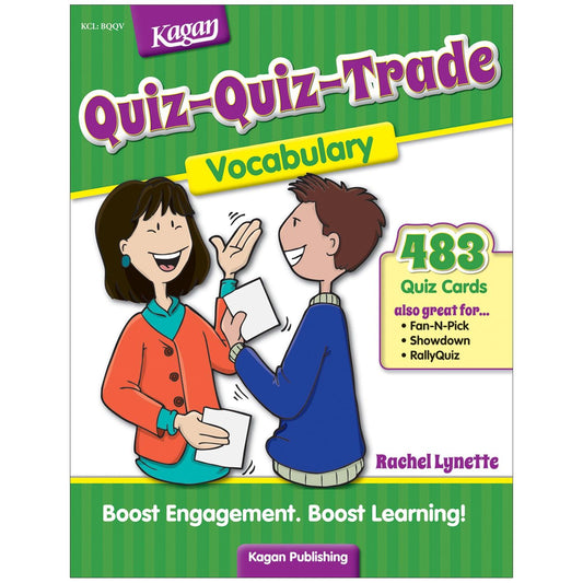 Quiz-Quiz-Trade, Vocabulary for Grades 2-6 - Loomini
