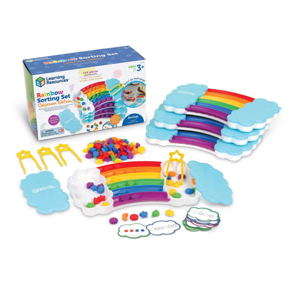 Rainbow Sorting Trays Classroom Edition - Loomini