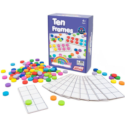 Rainbow Ten Frames - Loomini