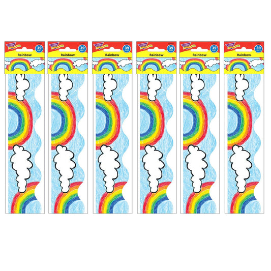 Rainbow Terrific Trimmers®, 39 Feet Per Pack, 6 Packs - Loomini