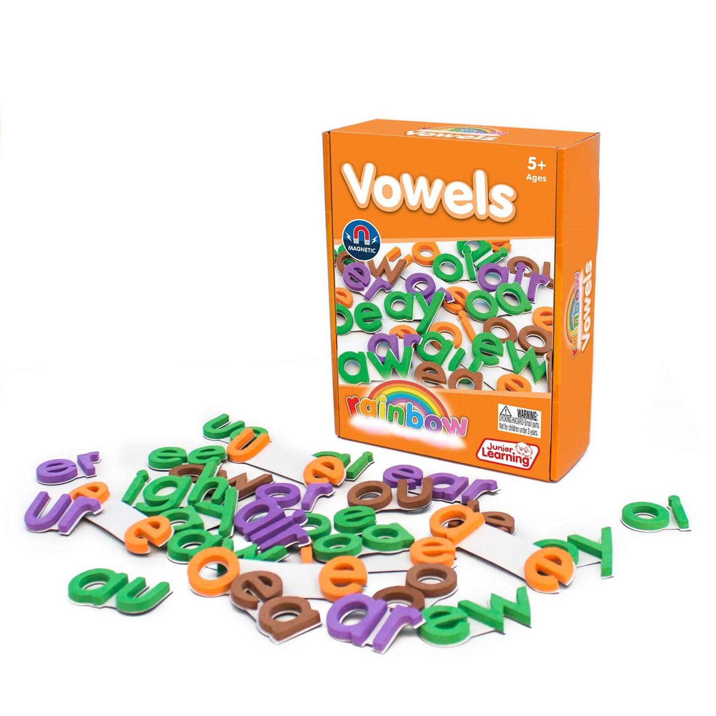 Rainbow Vowels, Print - Loomini