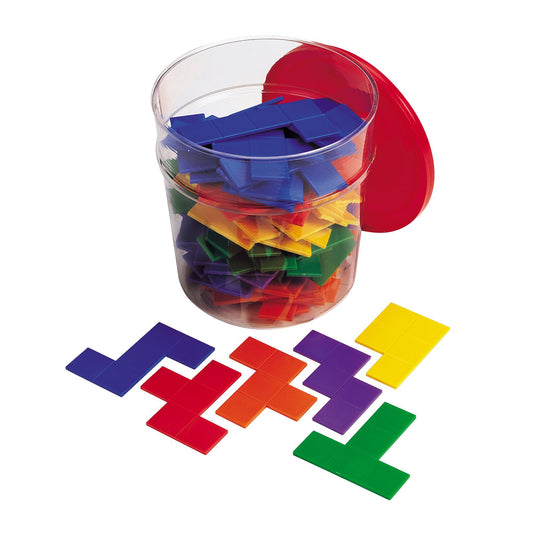 Rainbow™ Premier Pentominoes, Pack of 72 - Loomini