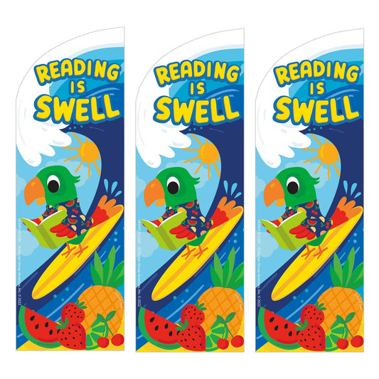 Reading Is Swell Fruit Punch Scented Bookmarks, 24 Per Pack, 3 Packs - Loomini