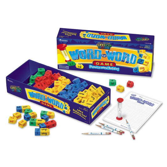 Reading Rods® Word for Word® Phonics Game - Loomini