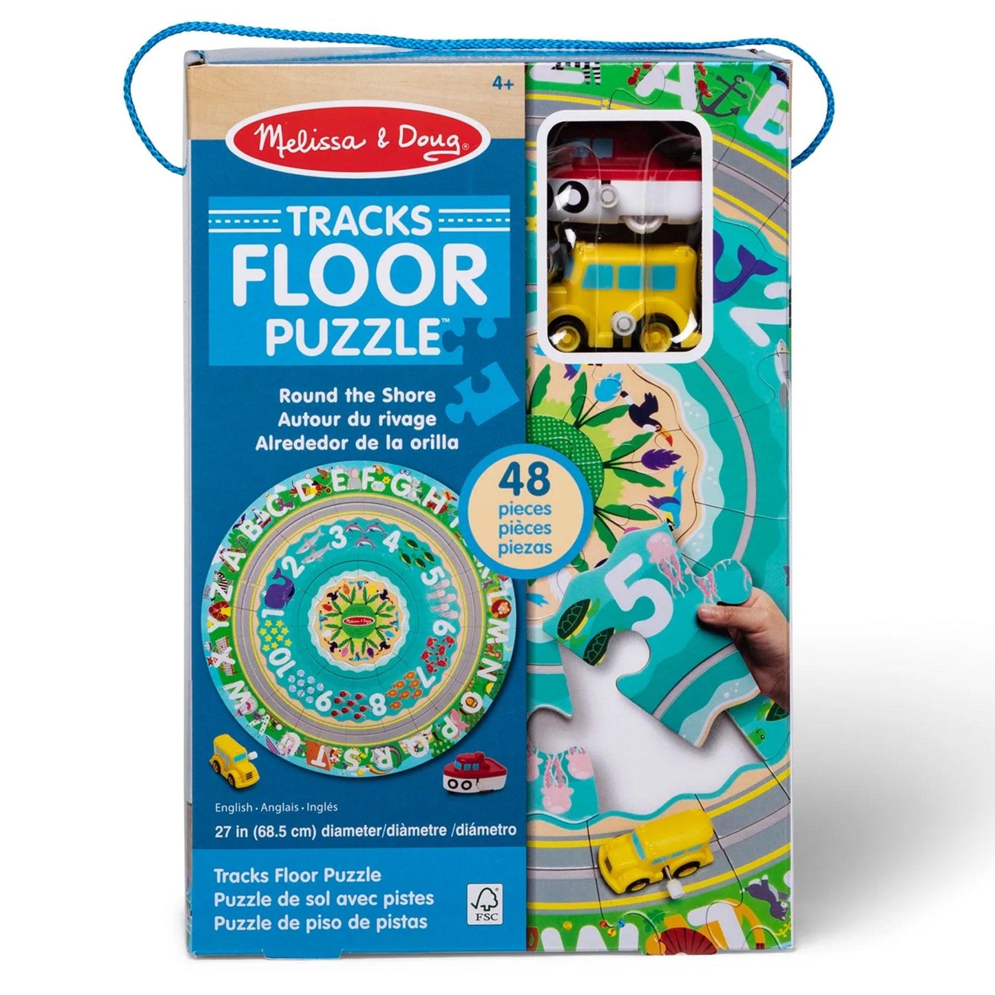 Round the Shore Floor Puzzle & Play Set - Loomini