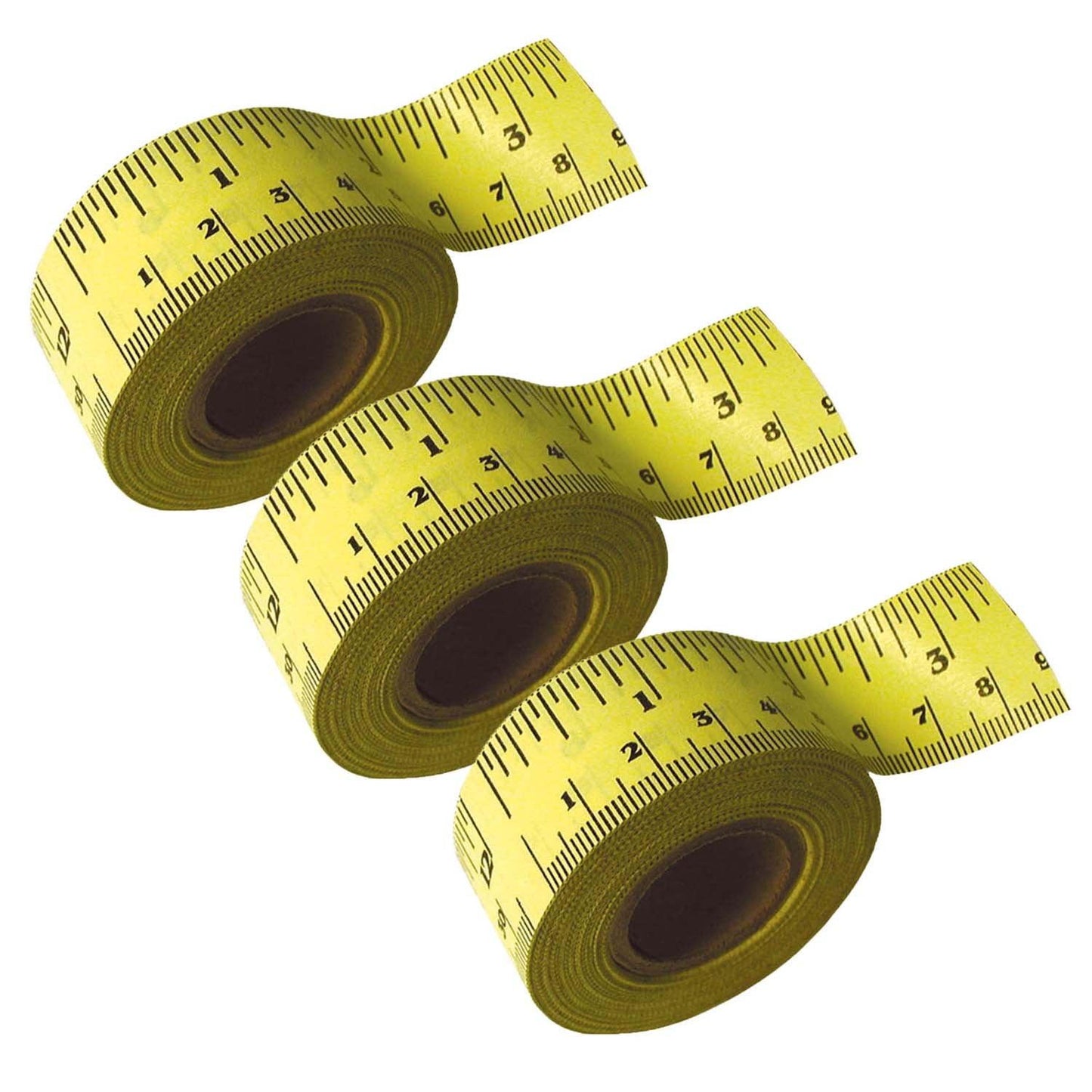 Ruler Tape, 1"W x 500"L, 3 Rolls - Loomini