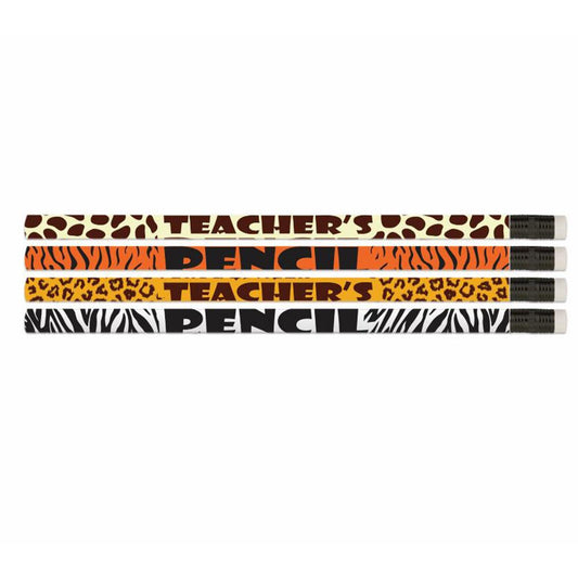 Safari Teacher Pencils, Box of 144 - Loomini