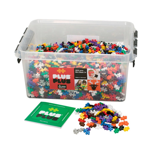 School Set, 3,600 pieces in Basic Colors - Loomini