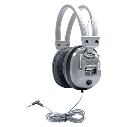 SchoolMate Deluxe Stereo Headphone with 3.5 mm Plug and Volume Control - Loomini