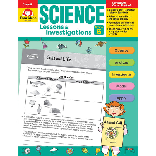 Science Lessons and Investigations, Grade 6 - Loomini