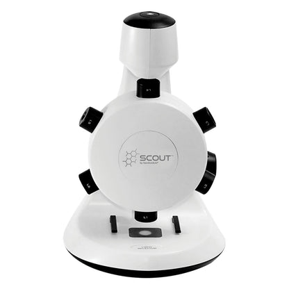 Scout Digital Microscope - STEM Microscope with Six Magnification Lenses - Loomini