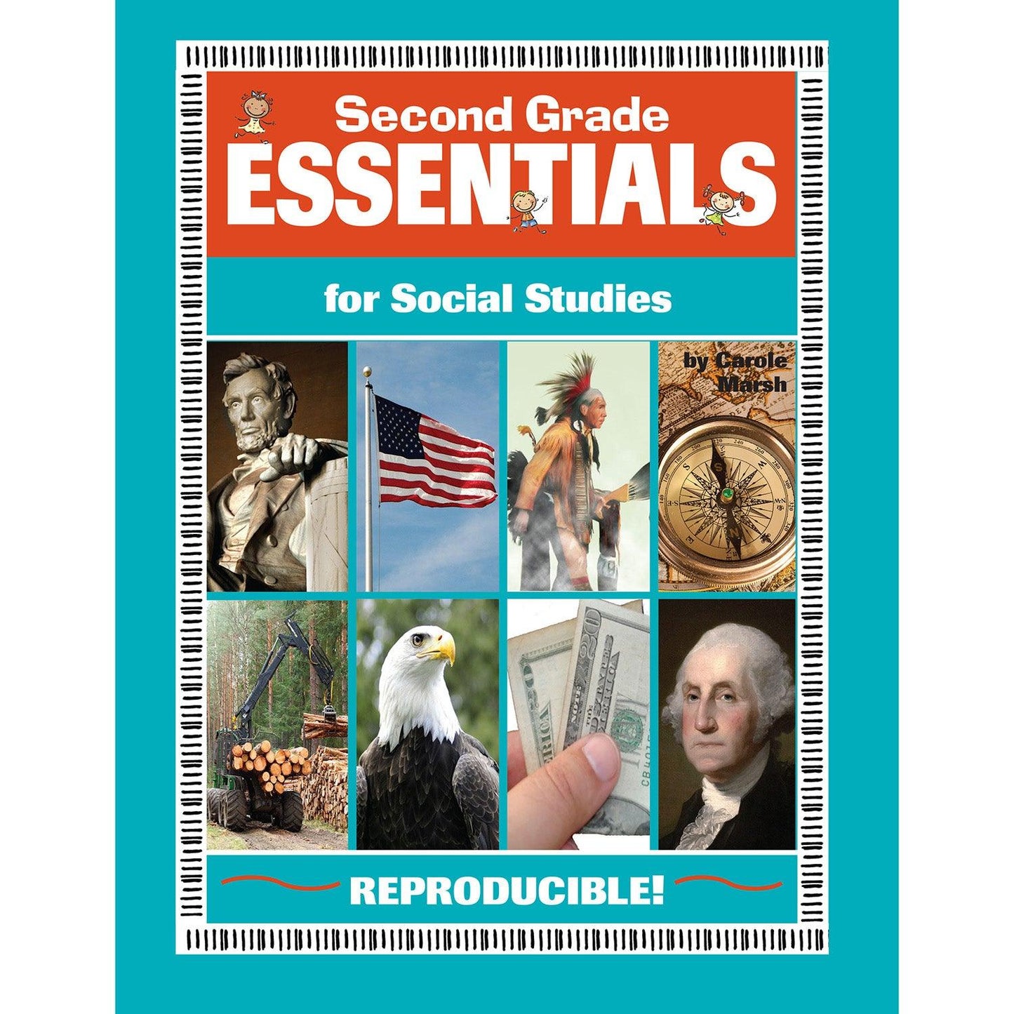 Second Grade Essentials for Social Studies Reproducible Book - Loomini
