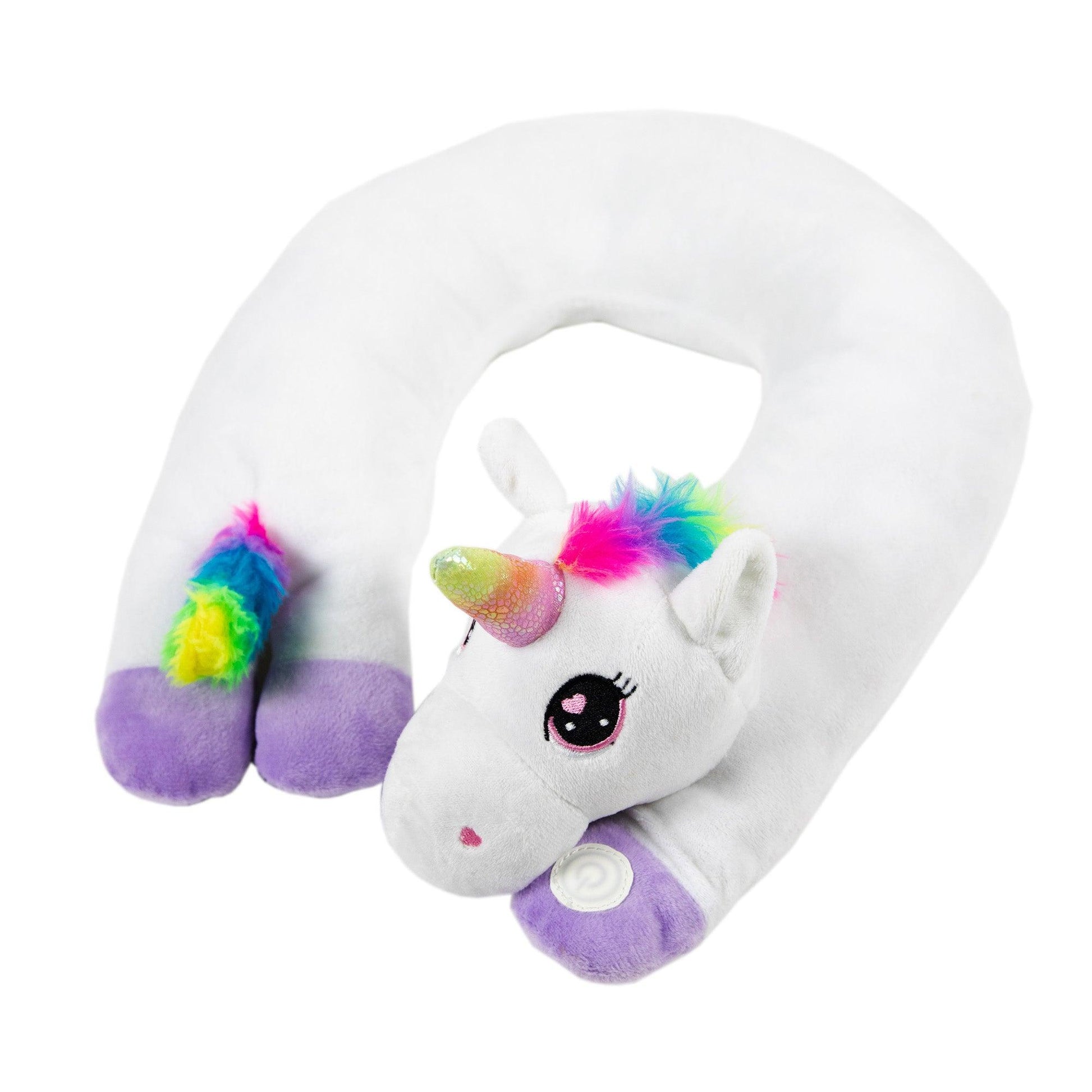 Sensory Vibrating Neck Pillow - Unicorn - Loomini
