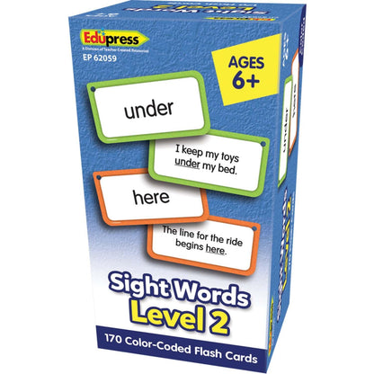 Sight Words Flash Cards - Level 2 - Loomini