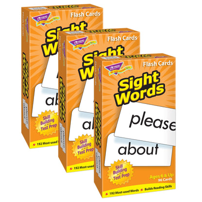 Sight Words Skill Drill Flash Cards, 3 Packs - Loomini