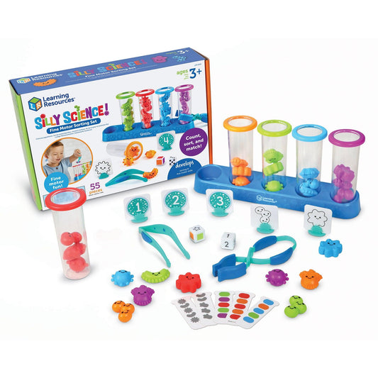 Silly Science Fine Motor Sorting Set - Loomini