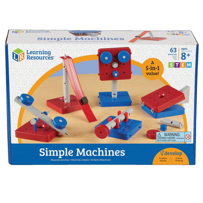 Simple Machines Set, Pack of 5 - Loomini