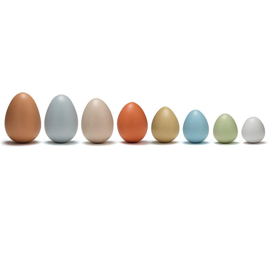 Size-Sorting Eggs, Set of 8 - Loomini