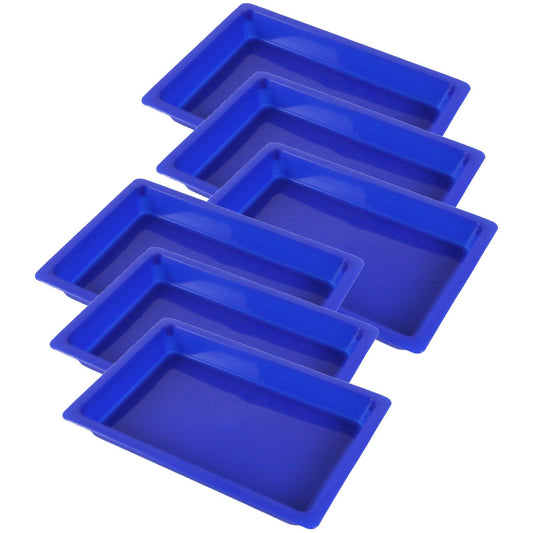 Small Creativitray®, Blue, Pack of 6 - Loomini