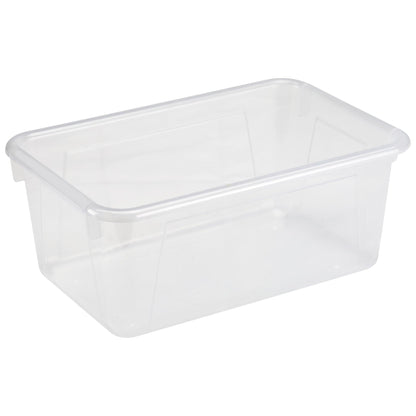 Small Cubby Bin, Translucent, 5-Pack - Loomini