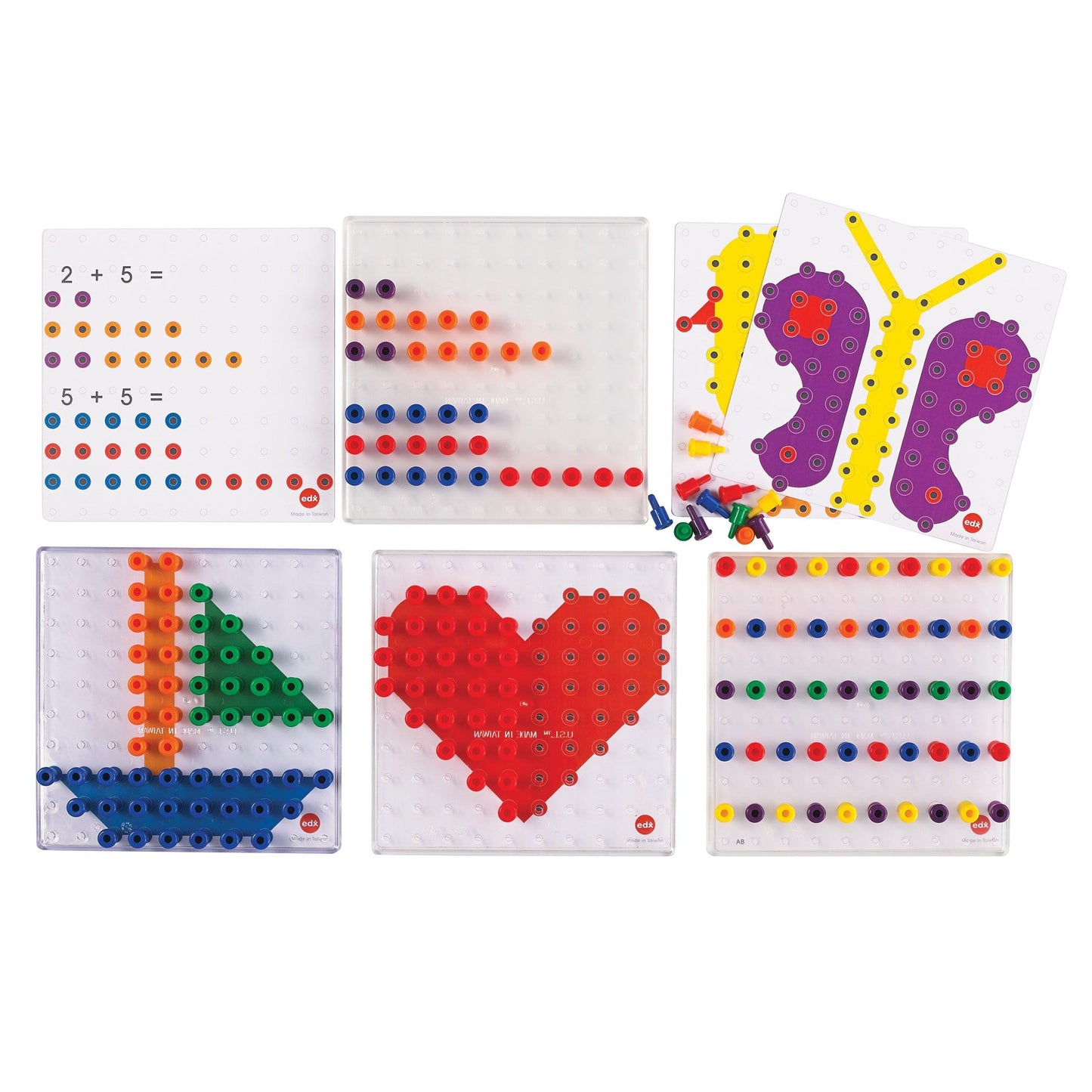 Small Pegs Activity Set - Loomini