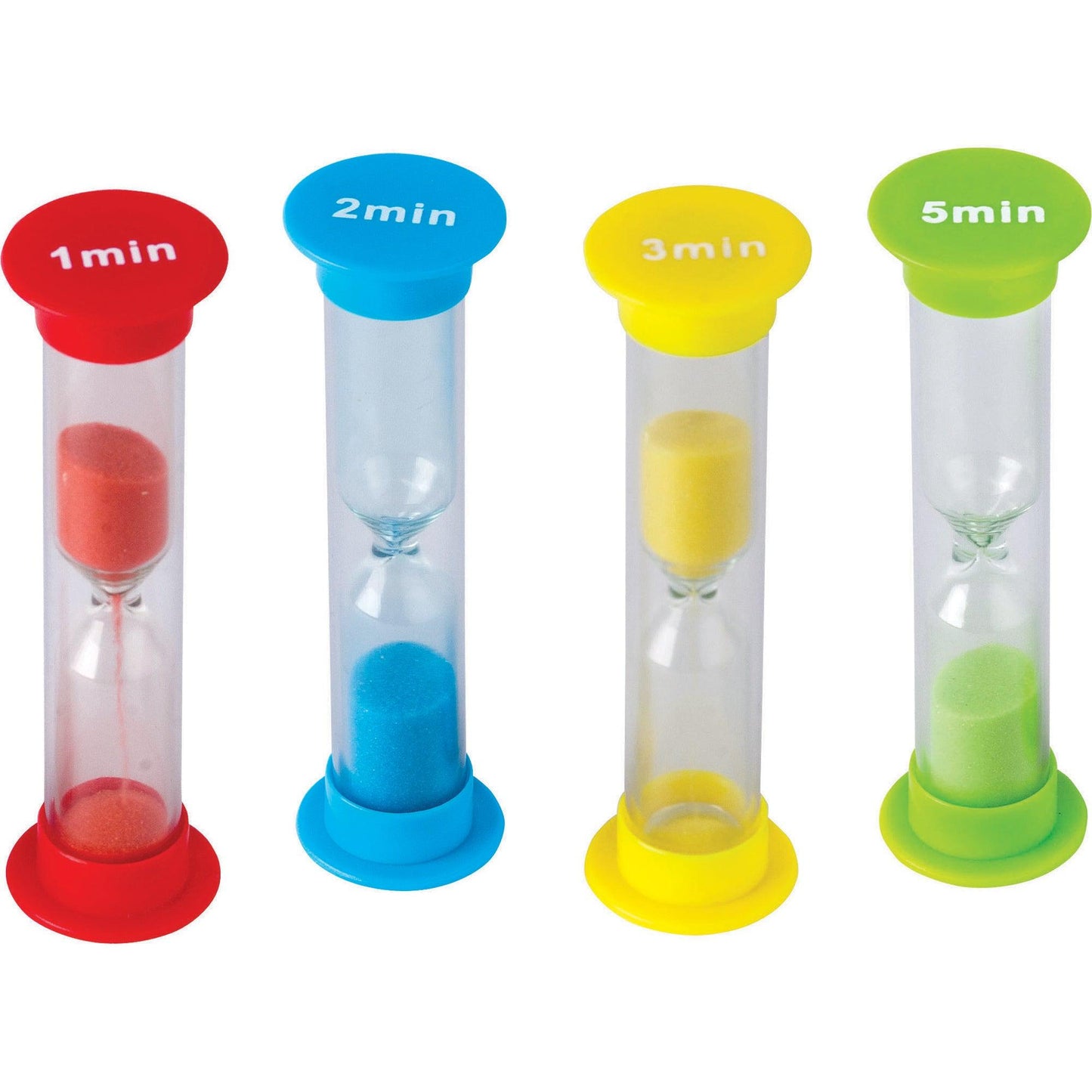 Small Sand Timers Combo Pack, 4 Per Pack, 6 Packs - Loomini